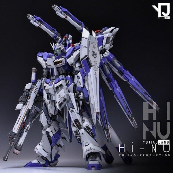 威虎V TIGER 海牛高达Hi-ν-Gundam metal frame - YouTube